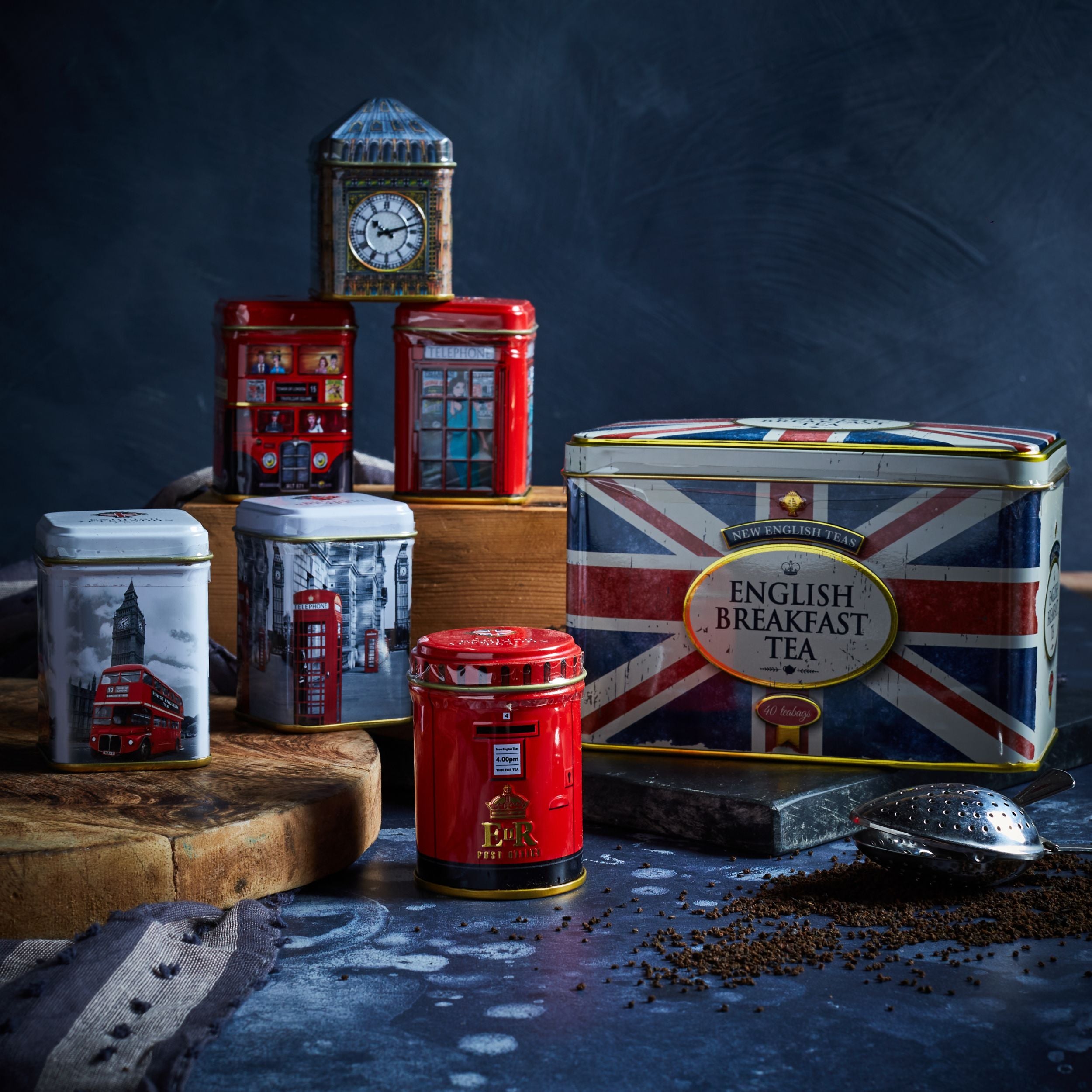 University Of Oxford Tea Caddy - Tea Gifts - New English Teas