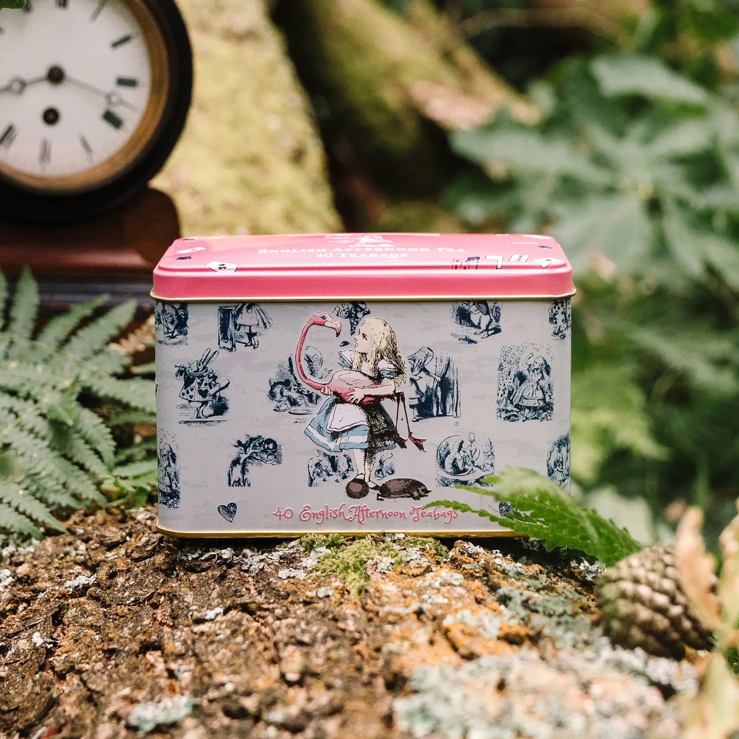 Vintage Alice In Wonderland Classic Tea Tin Tea Tins New English Teas