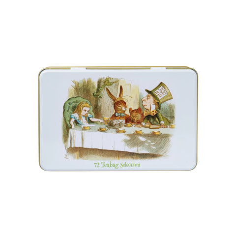 Alice in Wonderland Tea Selection Tin with 72 teabag selection by New English Teas