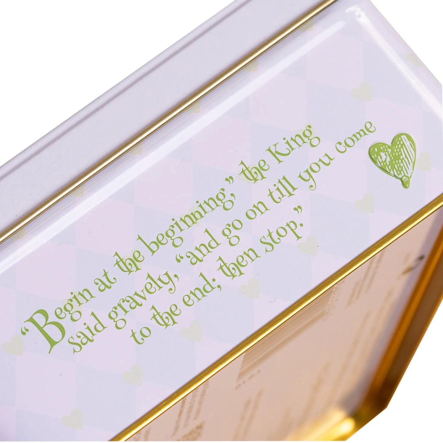 Alice in Wonderland Tea Selection Tin with 72 teabag selection by New English Teas