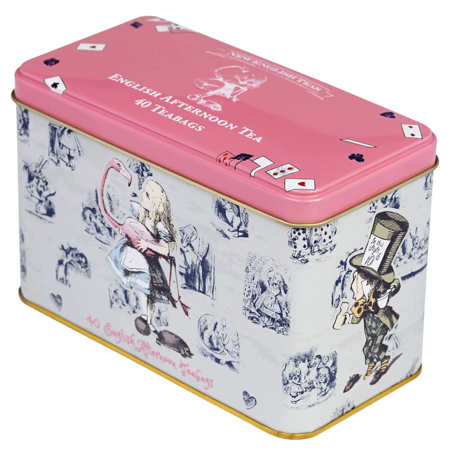Alice In Wonderland Classic Tea Tin Tea Tins New English Teas