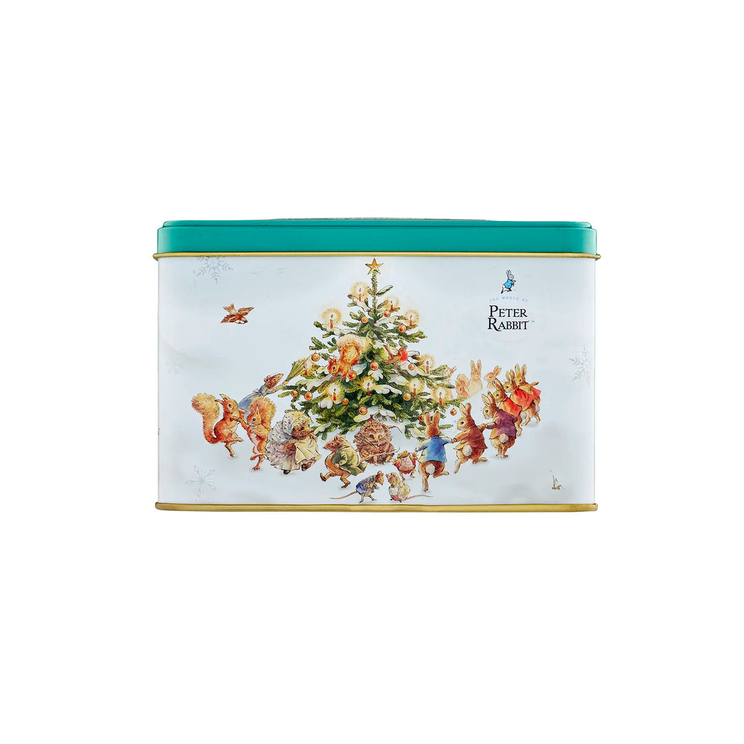 Peter Rabbit & Friends Christmas Classic Tea Tin with 40 Breakfast Teabags by New English Teas