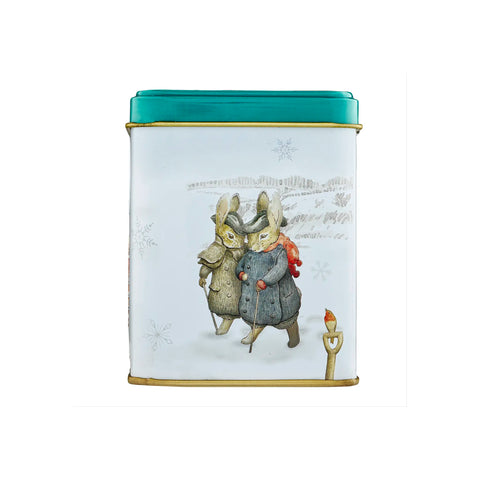 Peter Rabbit & Friends Christmas Classic Tea Tin with 40 Breakfast Teabags by New English Teas
