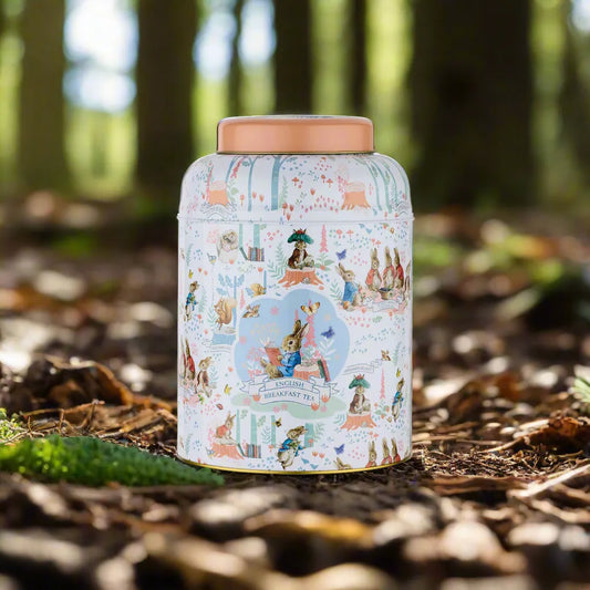 Forest Picnic Beatrix Potter Deluxe Tea Caddy by New English Teas