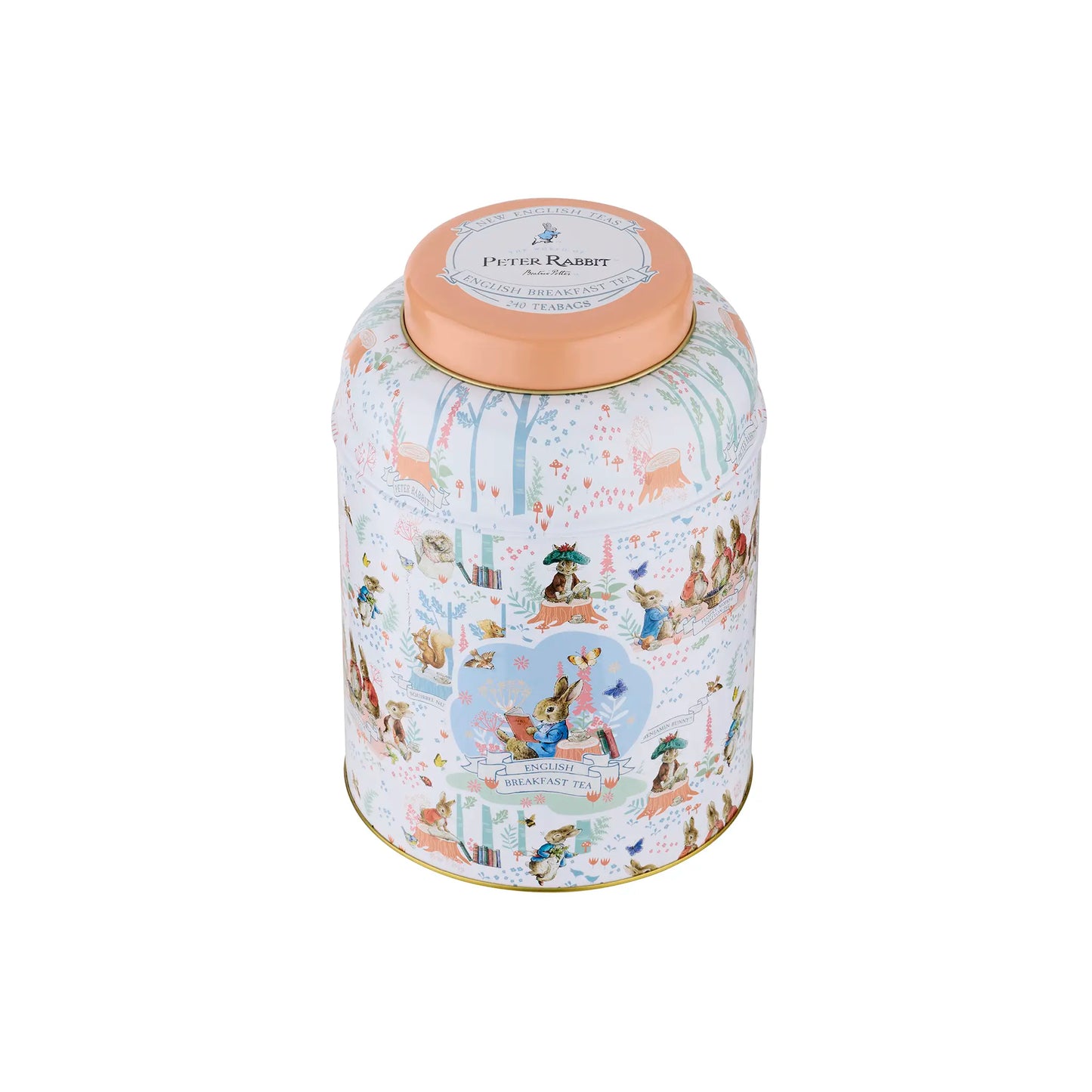 Forest Picnic Beatrix Potter Deluxe Tea Caddy by New English Teas