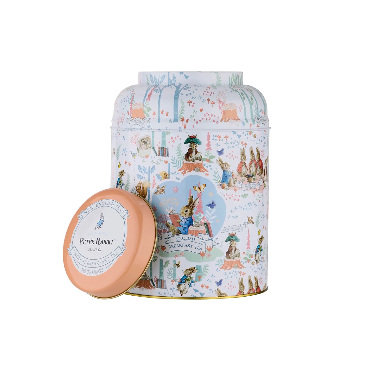 Forest Picnic Beatrix Potter Deluxe Tea Caddy by New English Teas