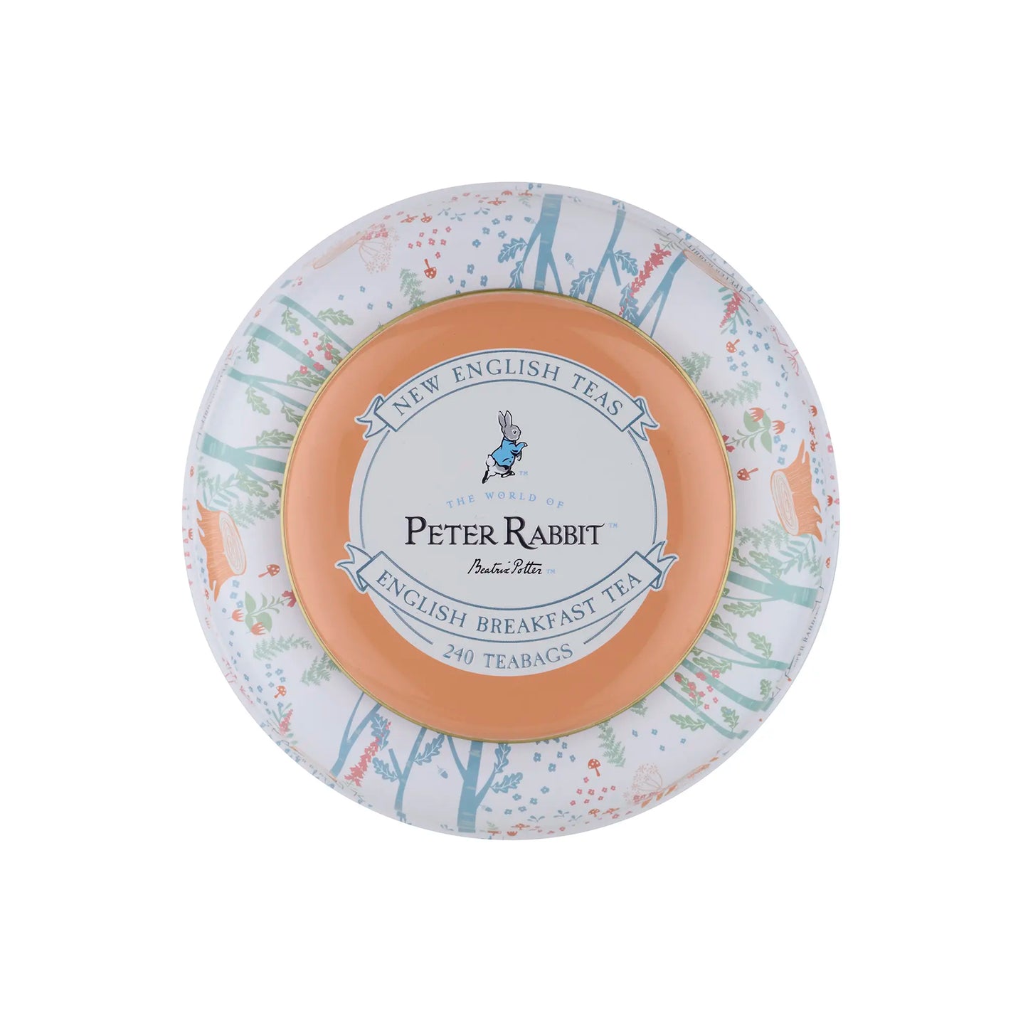 Forest Picnic Beatrix Potter Deluxe Tea Caddy by New English Teas