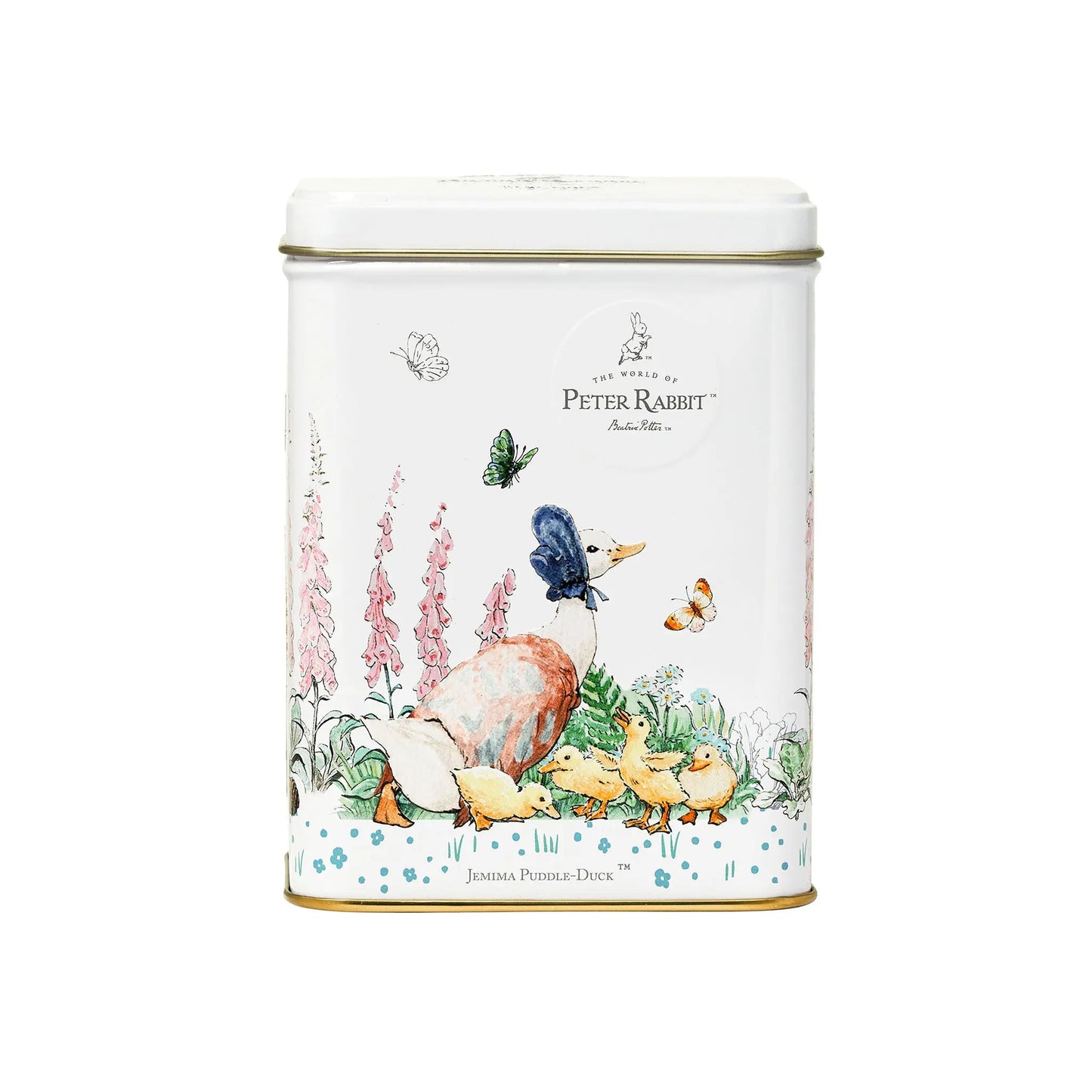 Beatrix Potter Portrait Tea Tin - Jemima Puddle Duck - New English Teas