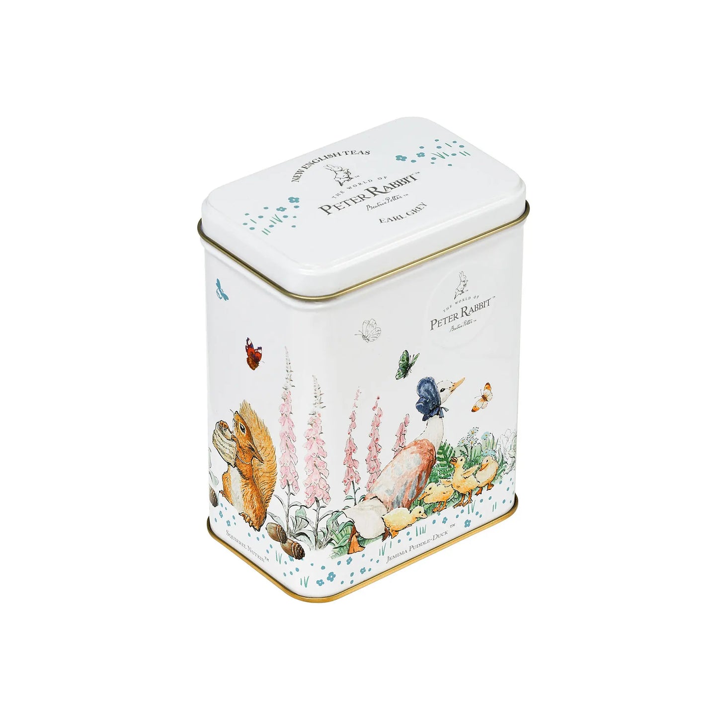 Beatrix Potter Portrait Tea Tin - Jemima Puddle Duck - New English Teas