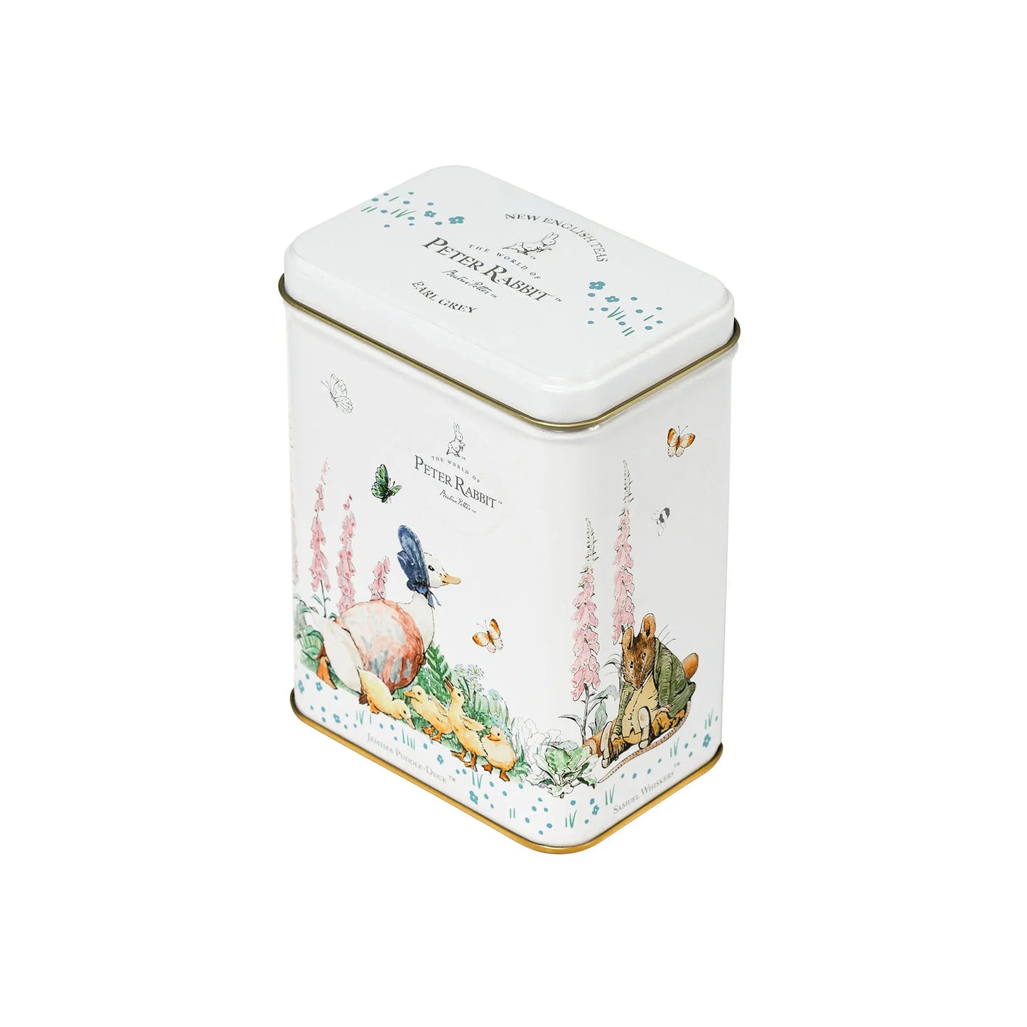 Beatrix Potter Portrait Tea Tin - Jemima Puddle Duck - New English Teas