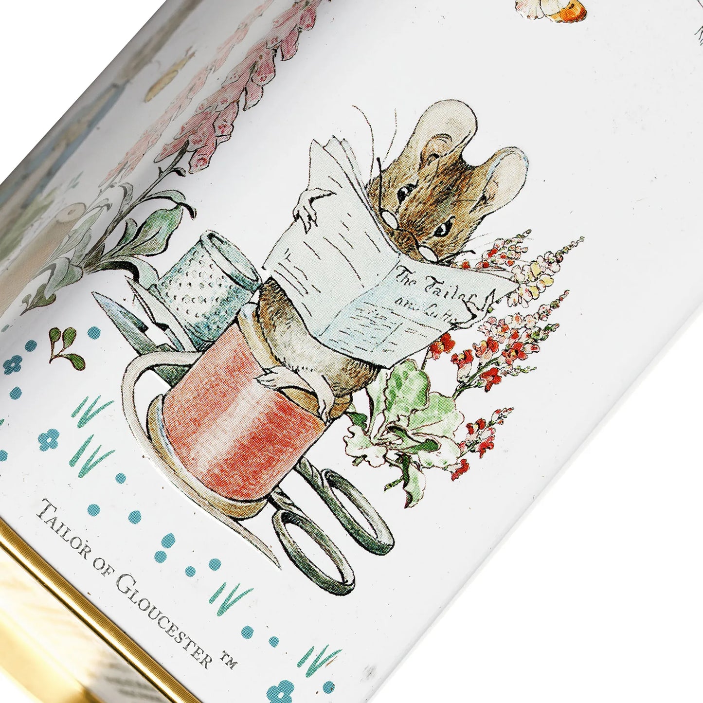 Beatrix Potter Portrait Tea Tin - Peter Rabbit - New English Teas