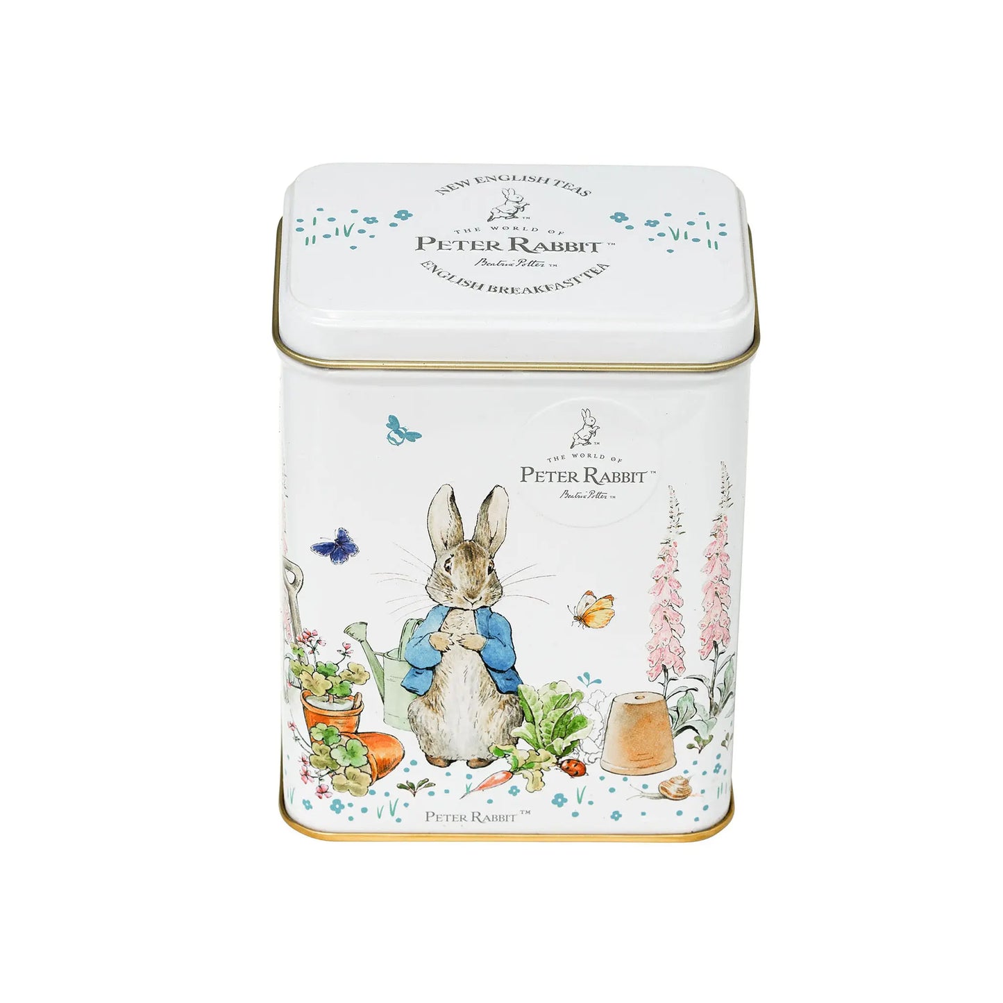 Beatrix Potter Portrait Tea Tin - Peter Rabbit - New English Teas