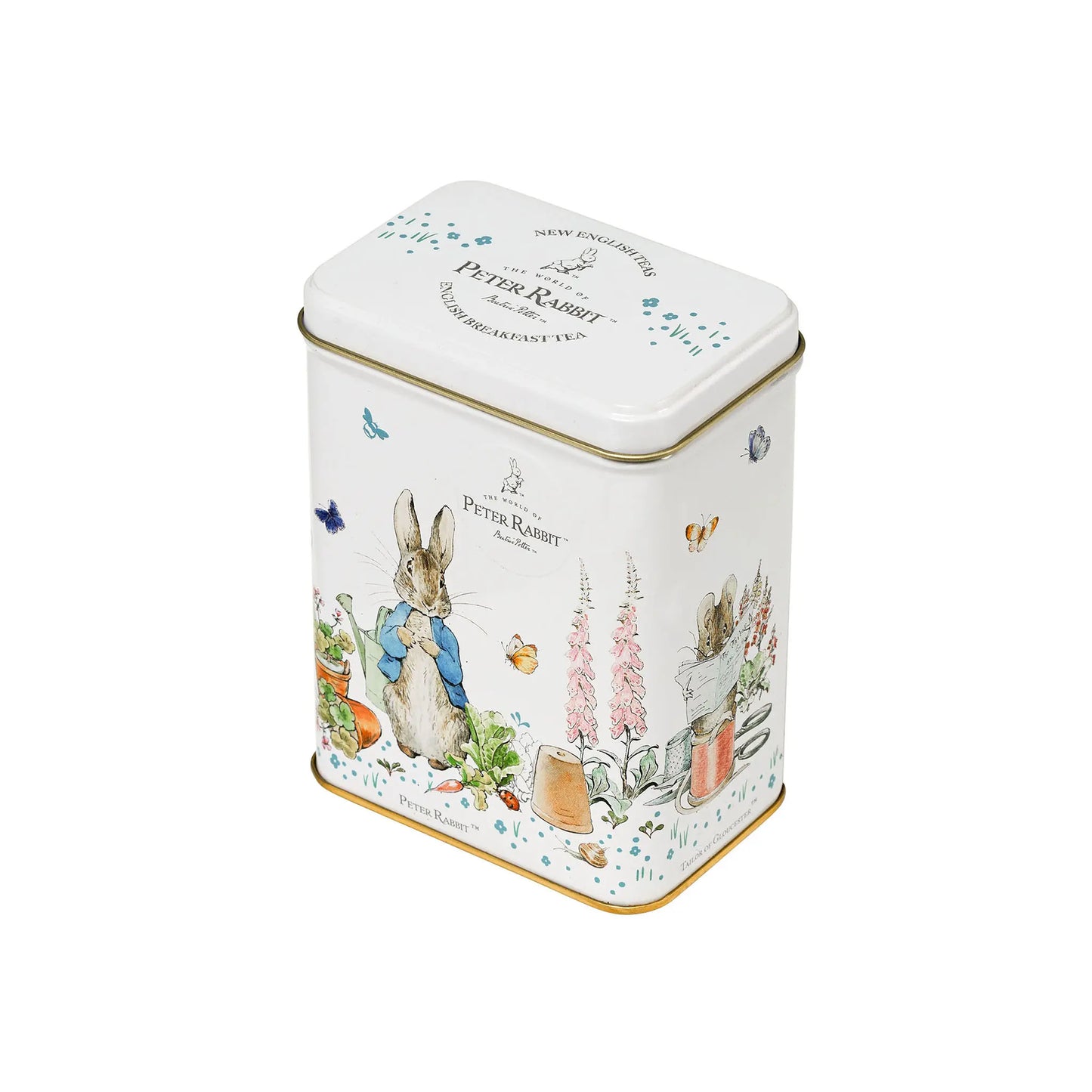 Beatrix Potter Portrait Tea Tin - Peter Rabbit - New English Teas