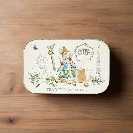 Beatrix Potter Peter Rabbit Traditional Mints Tin by New English Teas