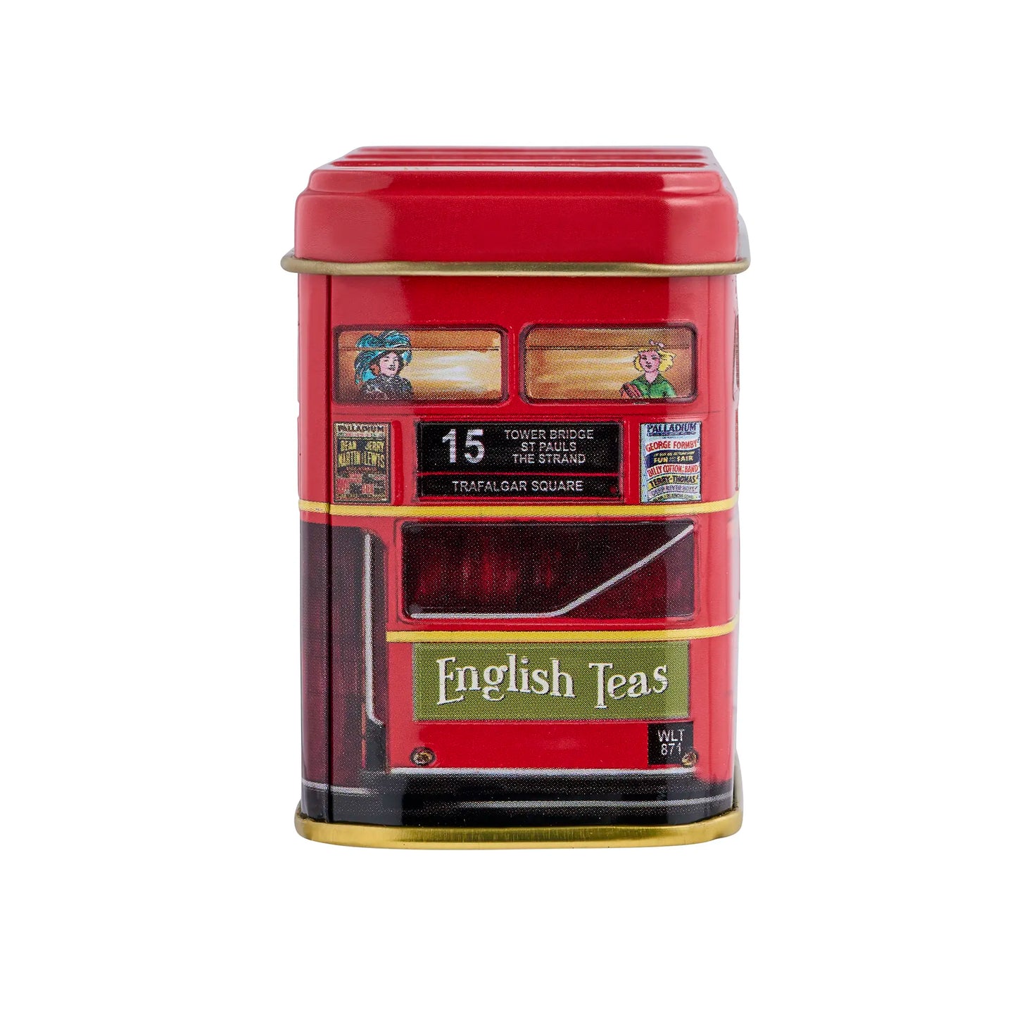 Best of British 10 Teabag Tin - London Bus - New English Teas