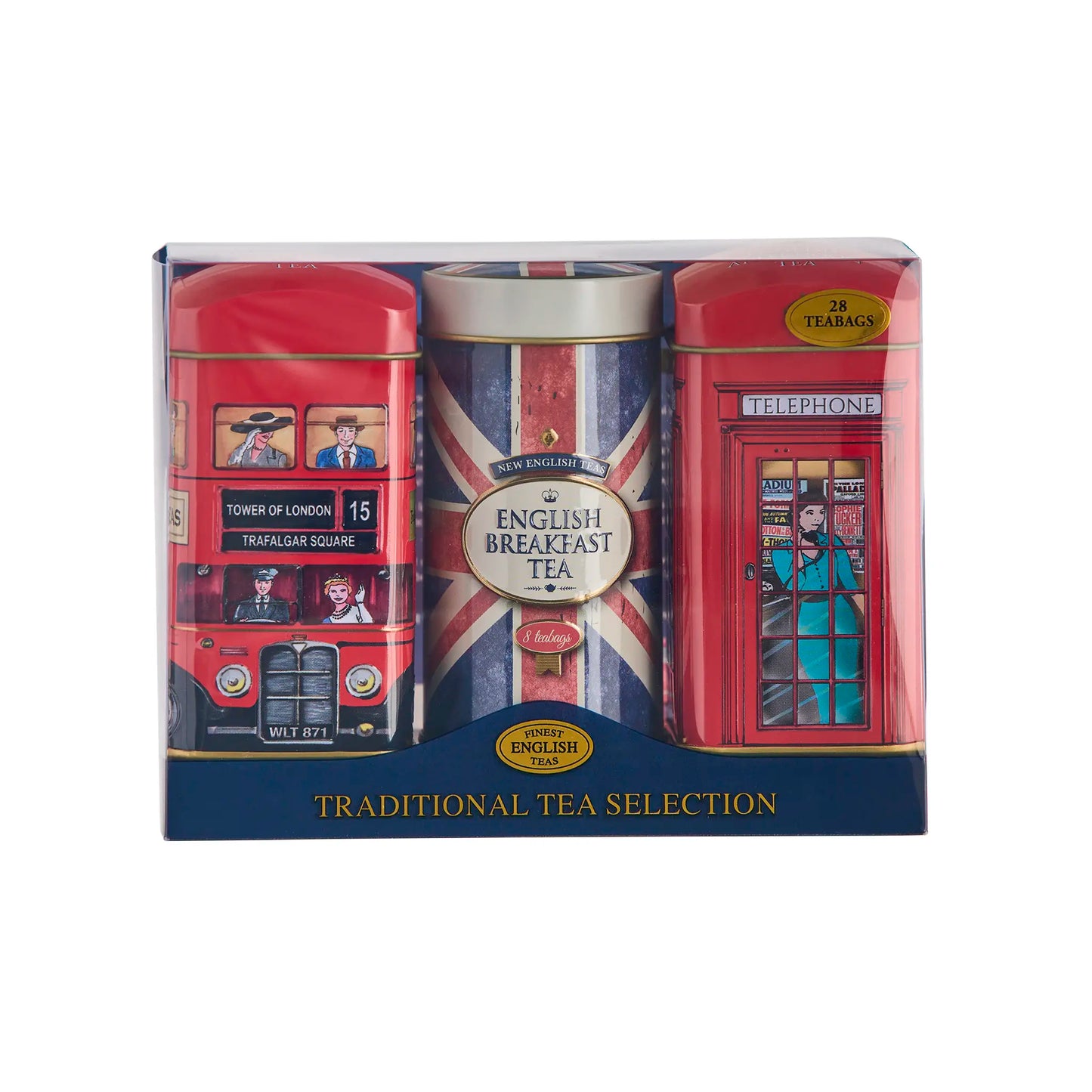 English Sights 28 Teabag Gift Pack by New English Teas