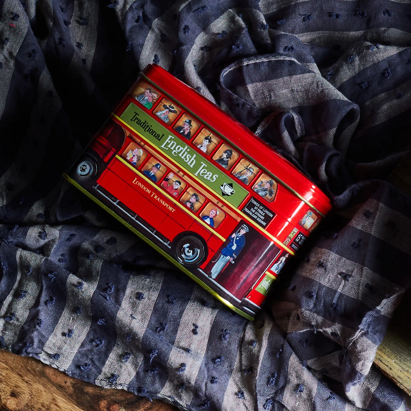 Best of British 10 Teabag Tin - London Bus - New English Teas