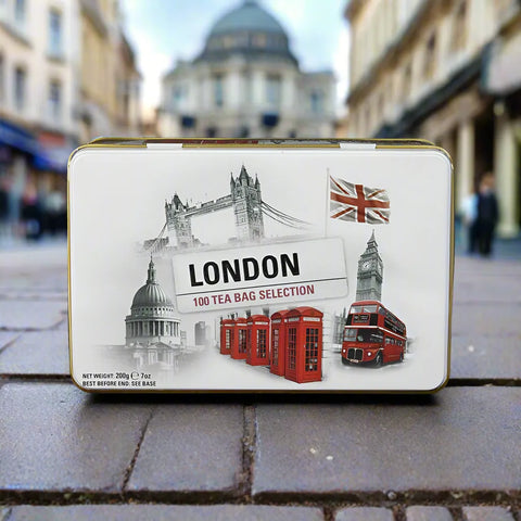 Love London Tea Selection Tin - Black & White - New English Teas