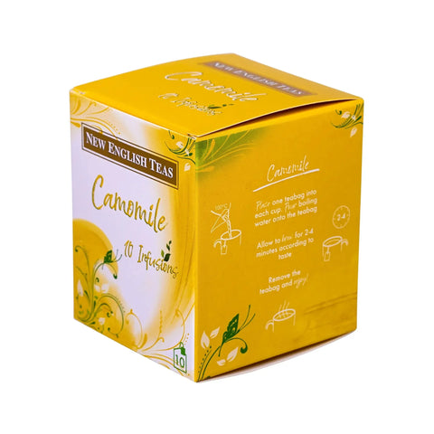 Fruit & Herbal 10 Teabag Box - Pure Camomile - New English Teas