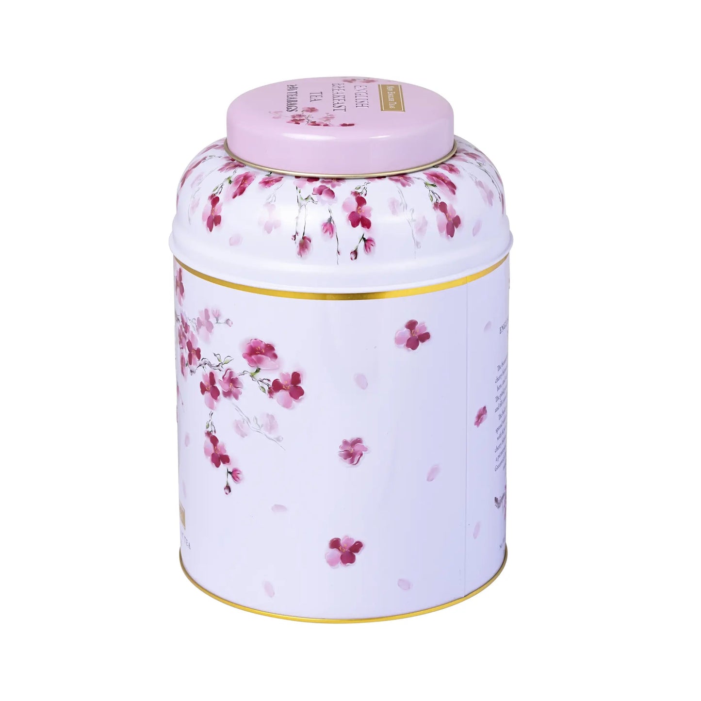 Cherry Blossoms Deluxe Tea Caddy Tea Tins New English Teas