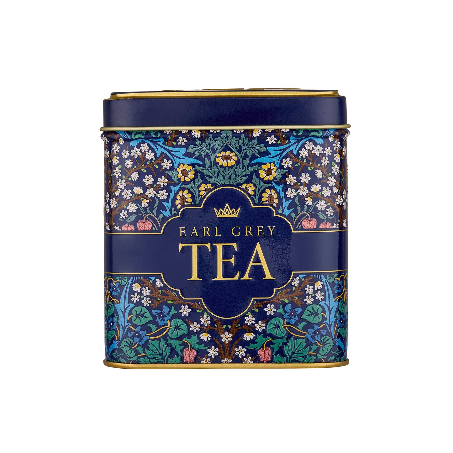 'Daisies' Tapestry Collection Tea Tin by New English Teas