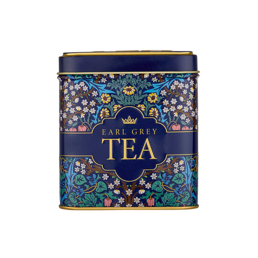 'Daisies' Tapestry Collection Tea Tin by New English Teas