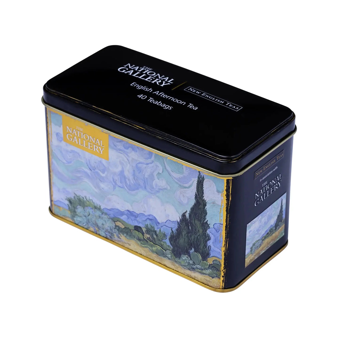 The National Gallery Tea Tin Collection Gift - Wheatfield by Van Gogh