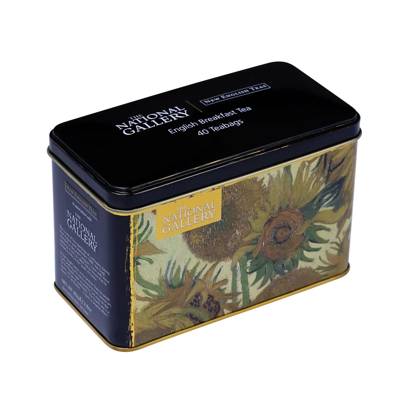 The National Gallery Tea Tin - Sunflowers by Van Gogh