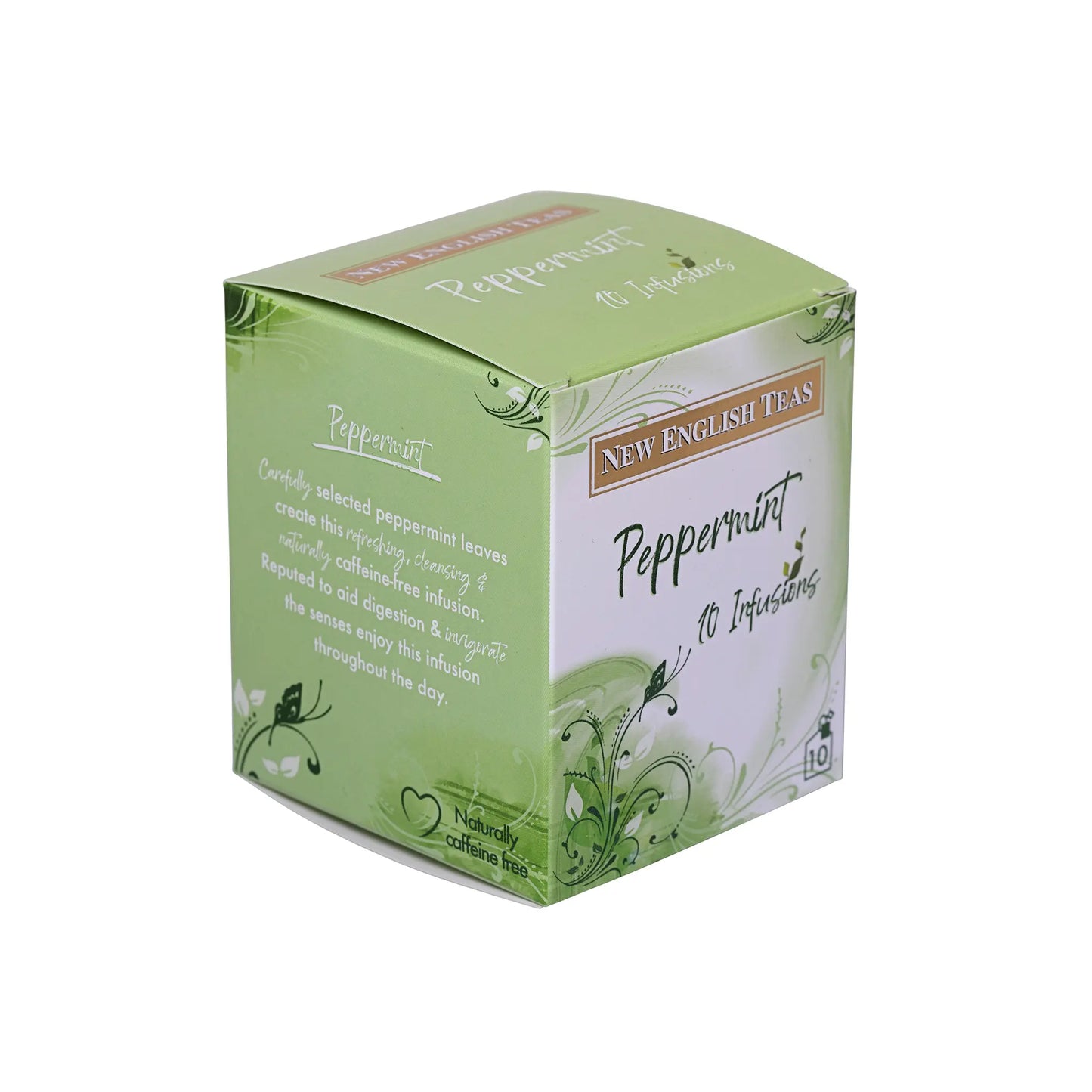 Peppermint Tea - Fruit & Herbal 10 Teabag Box - New English Teas
