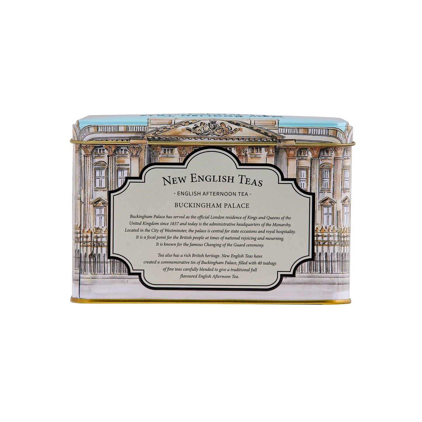 The Royal Family Classic Tea Tin - Buckingham Palace - New English Teas