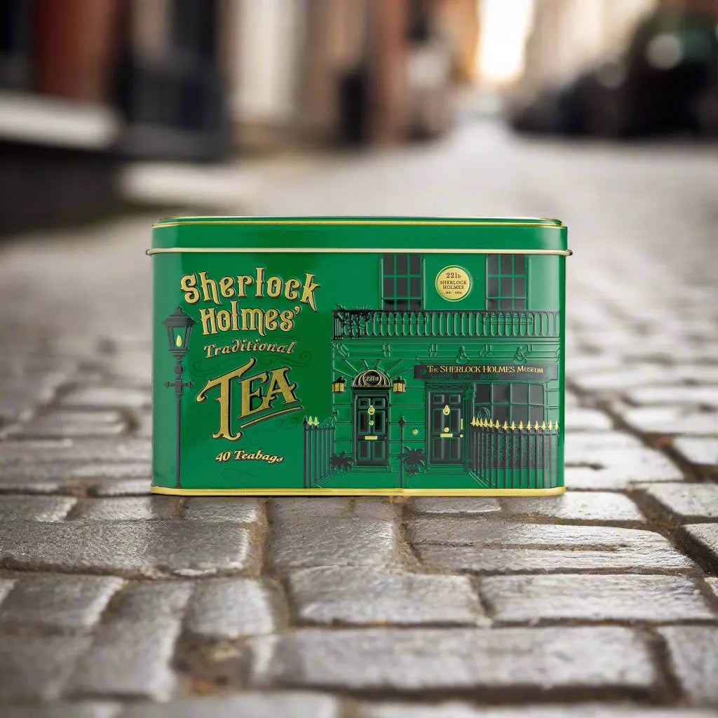 Sherlock Holmes Museum Classic Tea Tin by New English Teas