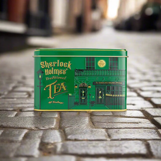 Sherlock Holmes Museum Classic Tea Tin by New English Teas