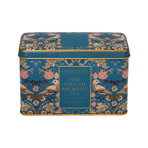 Song Thrush Tea Tin Bundle by New English Teas - Teal