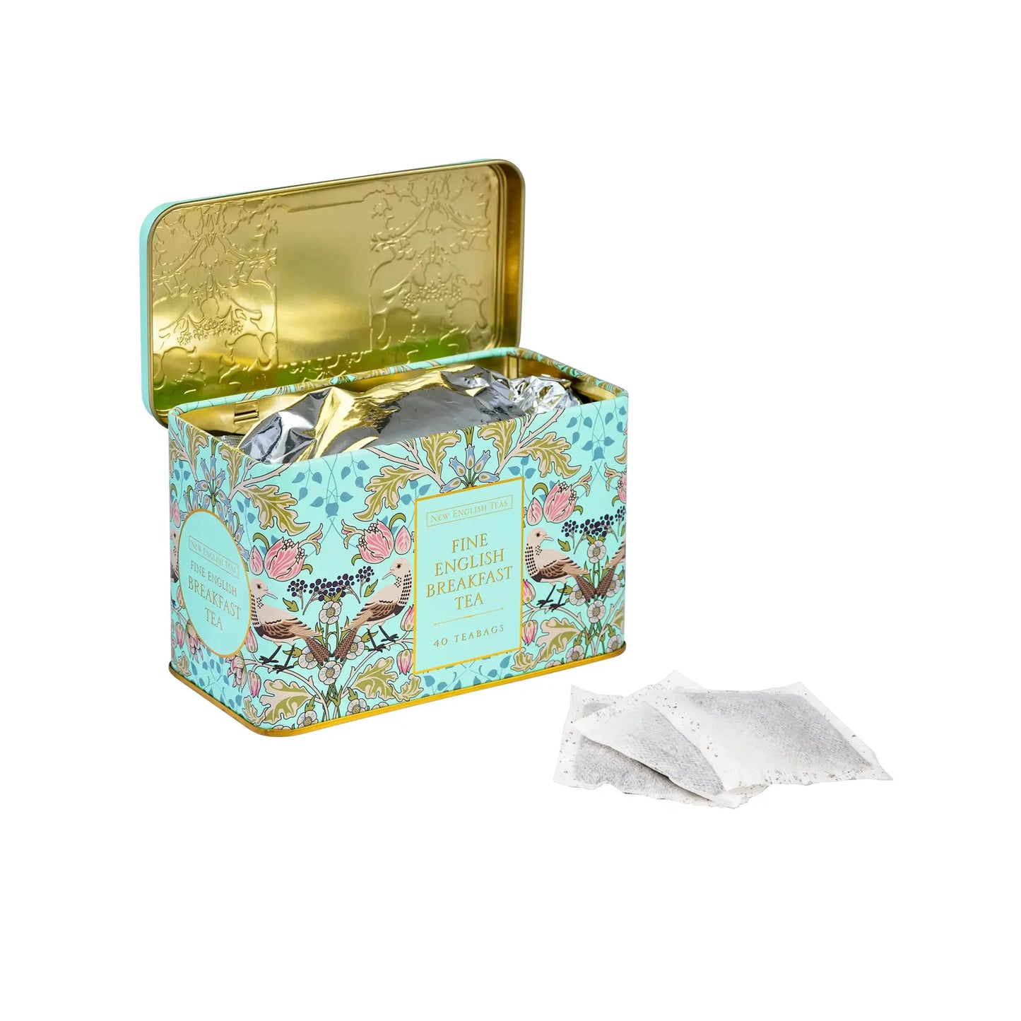 Song Thrush Tea Tin Bundle by New English Teas - Mint