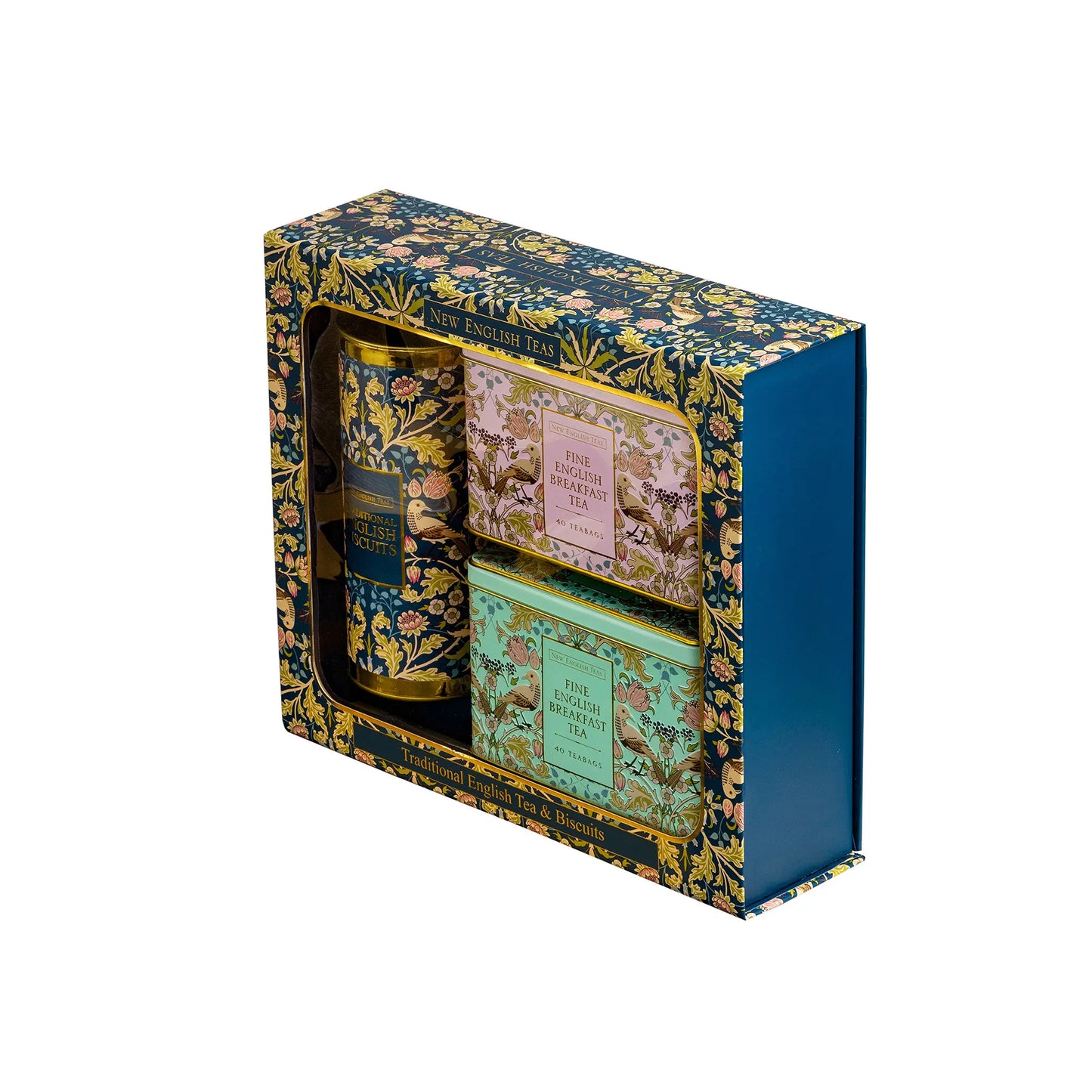 Song Thrush Tea & Biscuits Gift Set by New English Teas