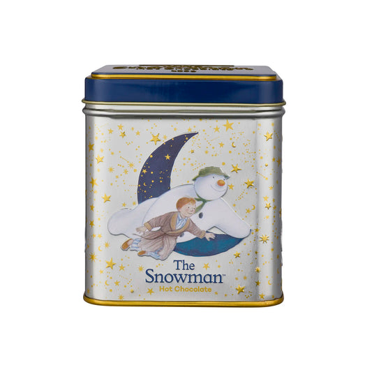 The Snowman 'Moon' 125g Square Hot Chocolate Tin by New English Teas
