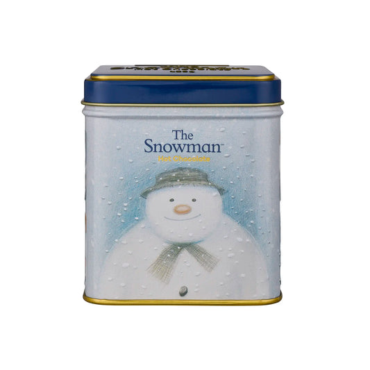 The Snowman 125g square hot chocolate tin by New English Teas