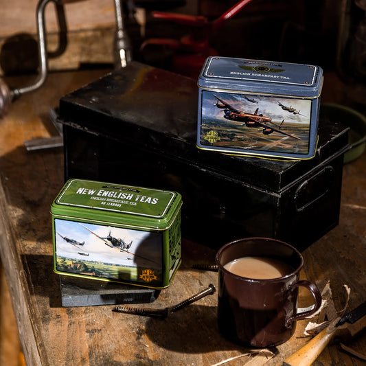 VE Day 80 Classic Tea Tin Set by New English Teas