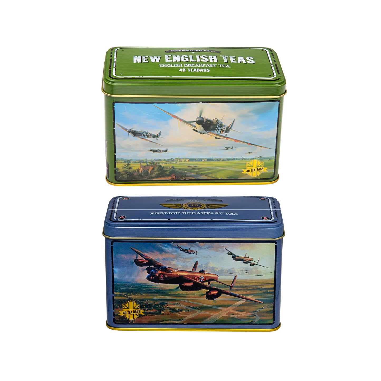 VE Day 80 Classic Tea Tin Set by New English Teas