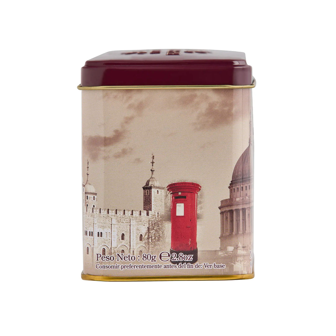 Vintage England Classic Tea Tin with 40 English Breakfast Teabags - New English Teas