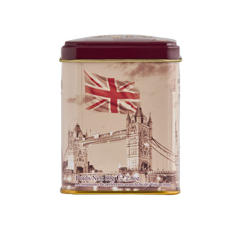 Vintage England Classic Tea Tin with 40 English Breakfast Teabags - New English Teas