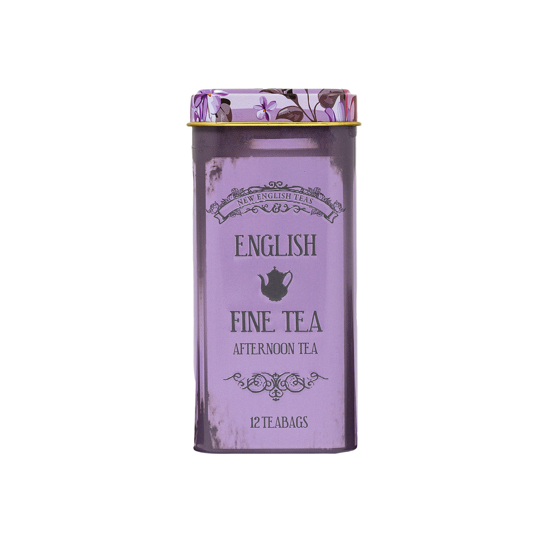 Vintage Floral 12 Teabag Tin Set - New English Teas