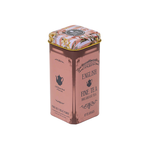 Vintage Floral 12 Teabag Tin Set - New English Teas