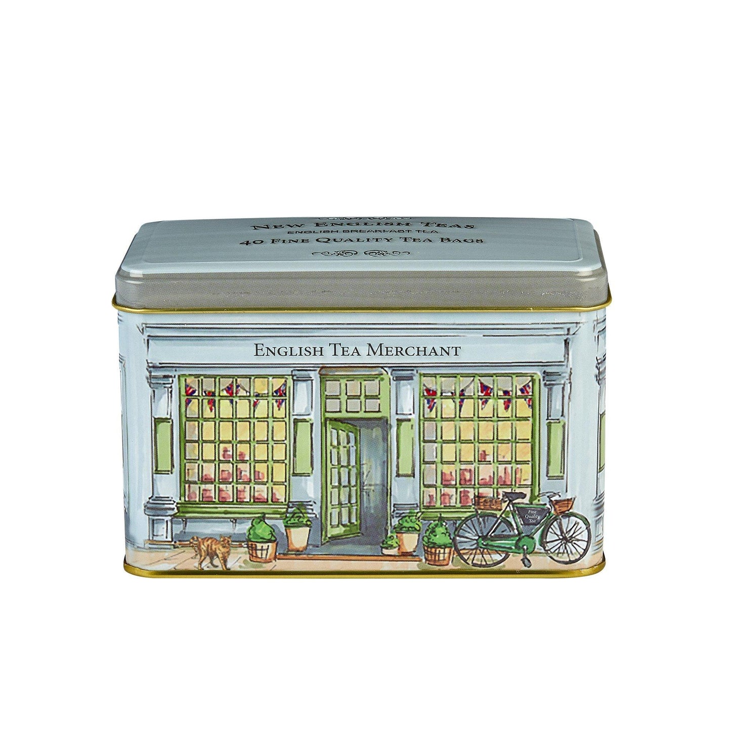 Vintage Village Classic Tea Tin - Merchant's Shop - New English Teas