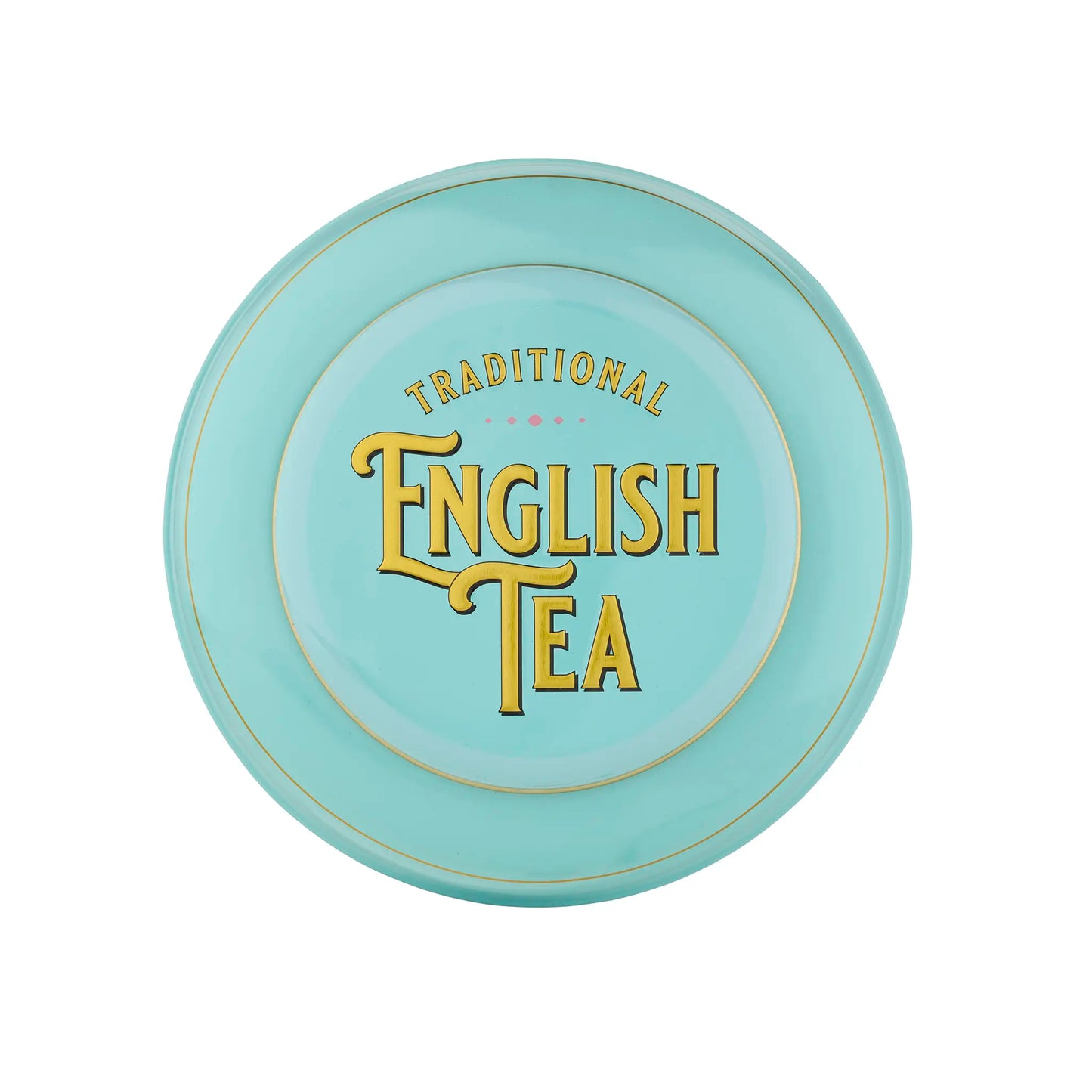Vintage Victorian 240 Teabag Tea Caddy - Mint Green - New English Teas