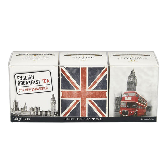 Best Of British Triple Tea Gift Pack Black Tea New English Teas