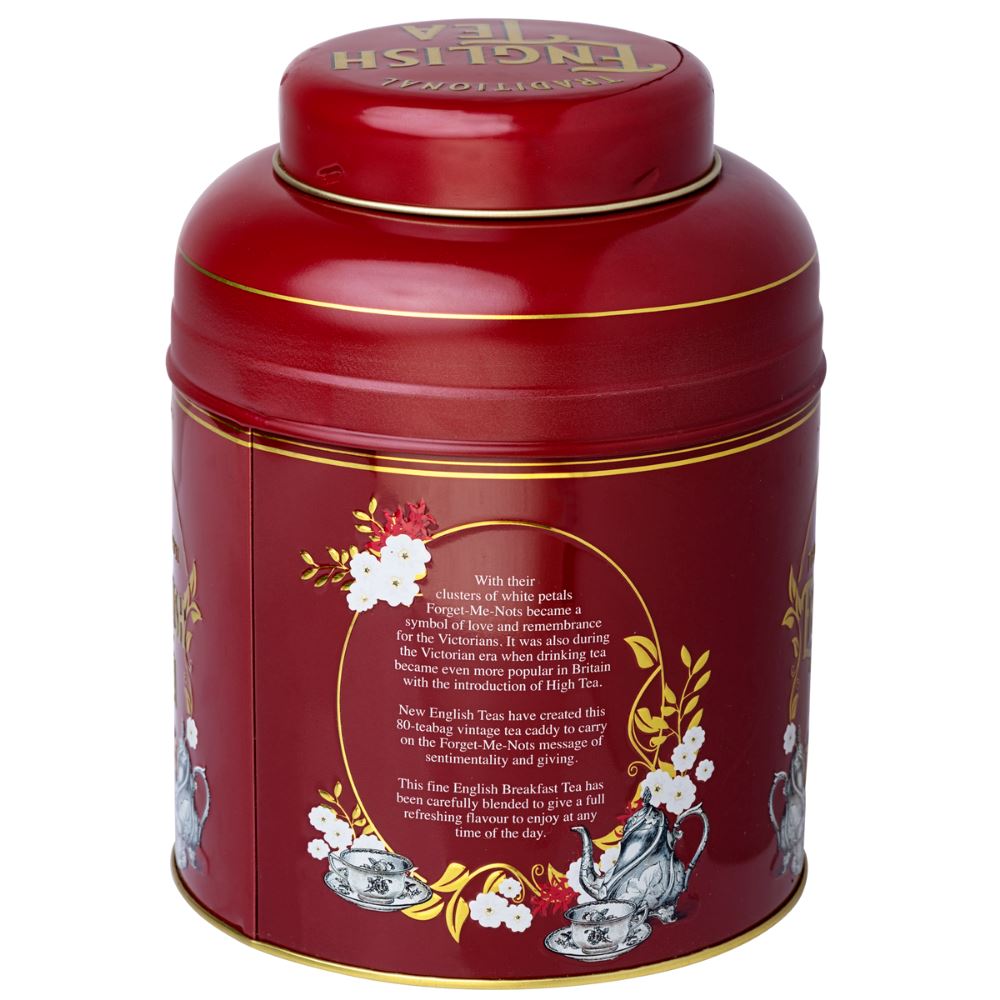 Blood Red Vintage Vicorian New English Teas