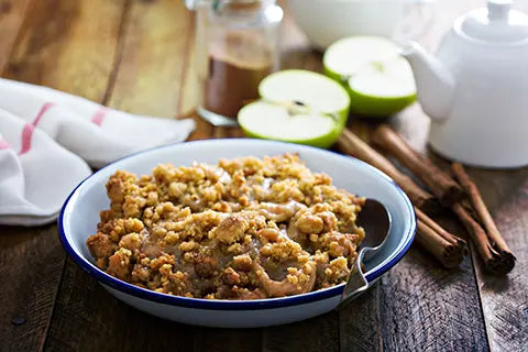 Tea Infused Apple Crumble Recipe