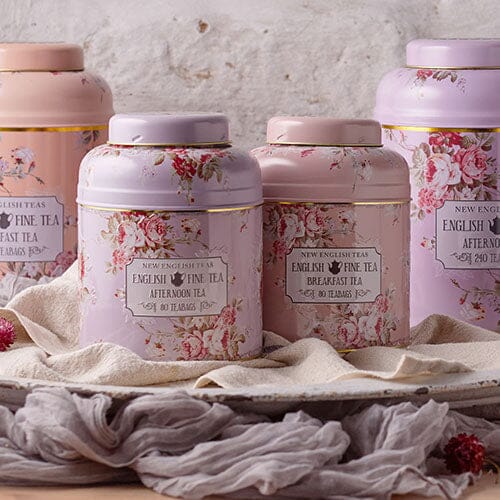 Vintage Floral Loose Tea & Infuser Gift Set – New English Teas