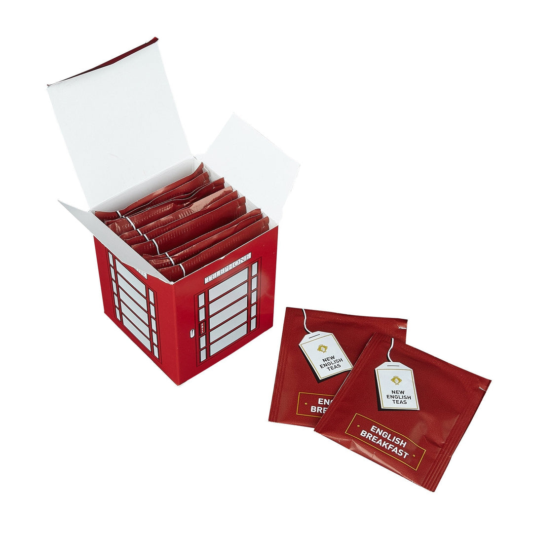 Best Of British 10 Teabag Box - Telephone Box - New English Teas